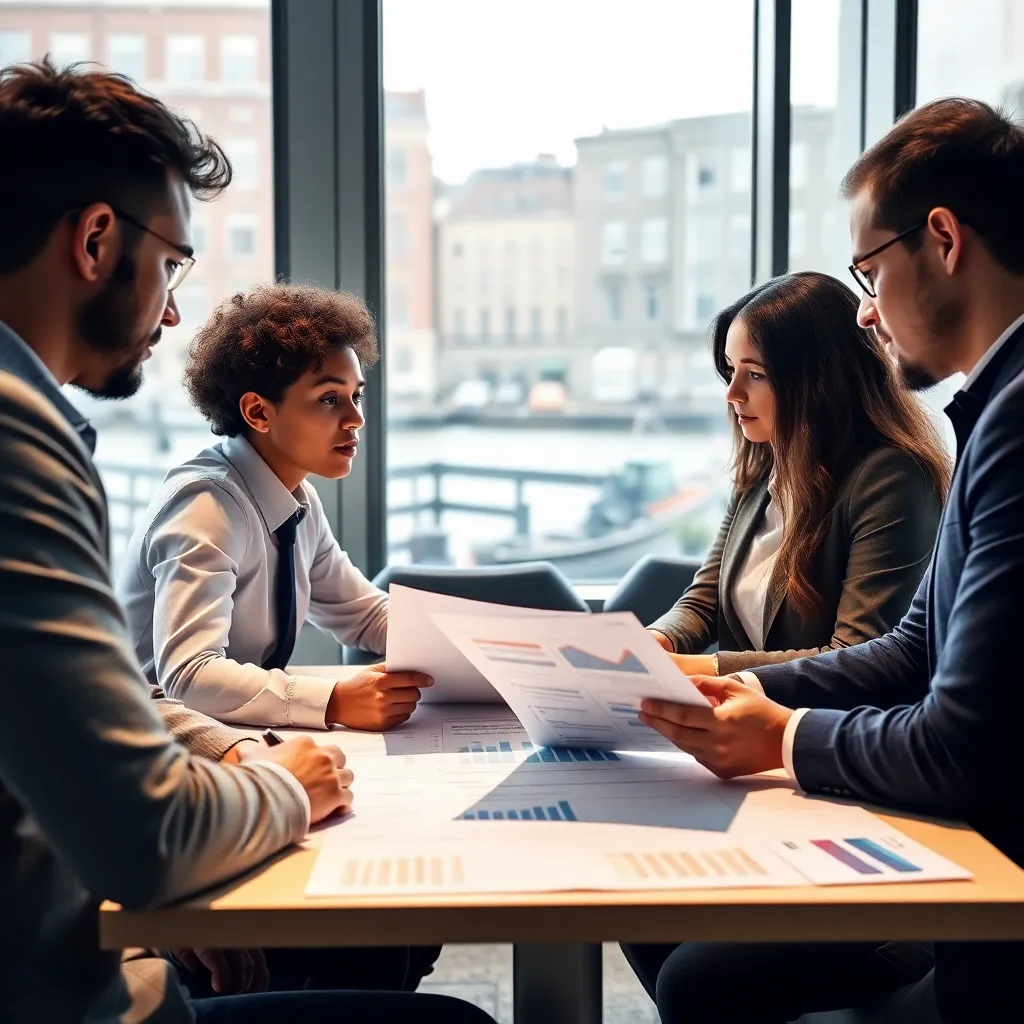 Nederlandse bedrijfsprofessionals bespreken data-inzichten